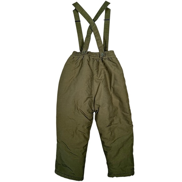 THE CHILDREN’S PLACE Fleece Lined Nylon Snow Pant Overalls - Picture 3 of 7
